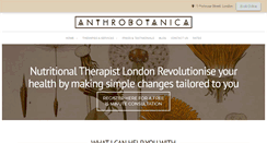 Desktop Screenshot of anthrobotanica.com